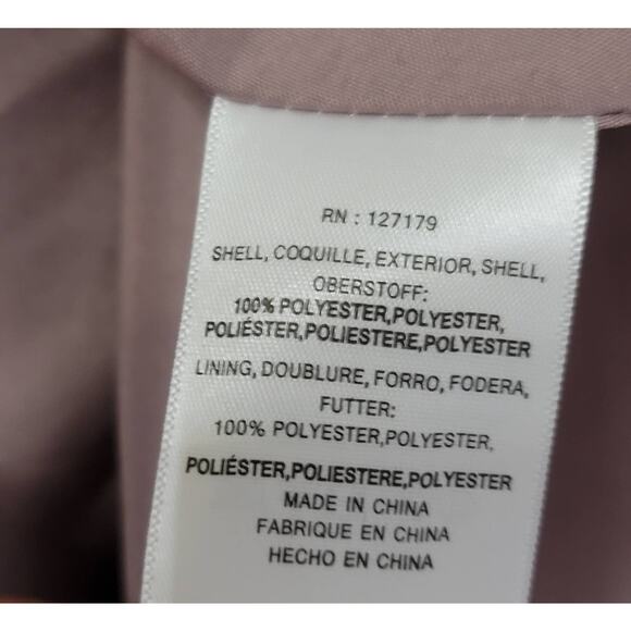 Jenny Yoo Dani Bridesmaid Maxi Dress Size‎ 4 Purple Fig V-Neck Tie Back Chiffon - Picture 10 of 10